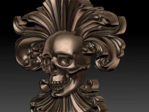 Scull pendant 3D Print Model