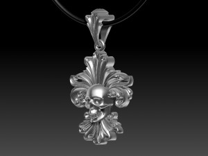 Scull pendant Modelo de impresión 3D