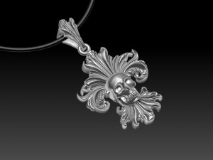 Scull pendant Modelo de impresión 3D