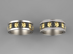Ring scull Modelo de impresión 3D