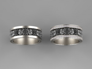 Ring scull Modelo de Impressão 3D
