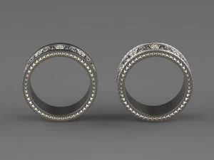 anillo de cr&aacute;neo Modelo de impresión 3D