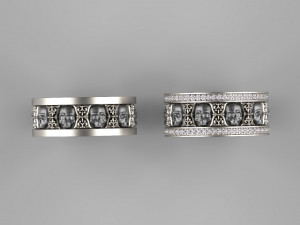 Ring scull Modelo de Impressão 3D