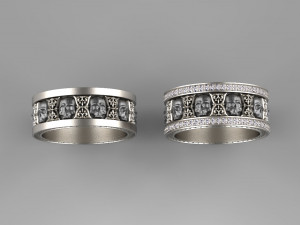 Ring scull Modelo de Impressão 3D