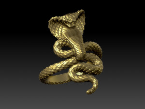 Ring cobra 3D Print Model