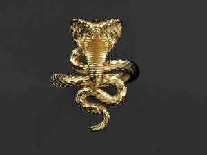 Ring cobra 3D प्रिंट मॉडल