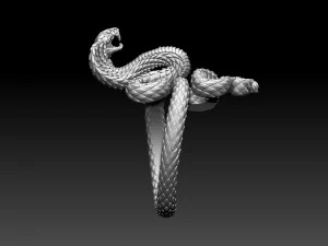 Ring cobra 3D Print Model