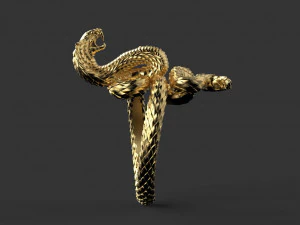 Ring cobra 3D Print Model