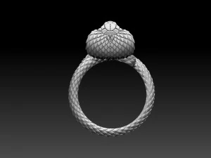 Ring cobra 3D Print Model