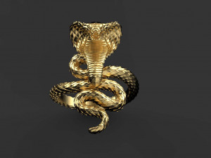 Ring cobra 3D प्रिंट मॉडल