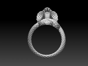 Ring cobra 3D प्रिंट मॉडल
