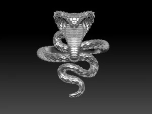 Ring cobra 3D Print Model
