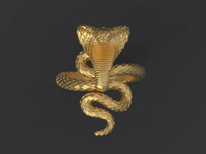 Ring cobra 3D Print Model