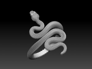 Ring snake 3D 打印模型
