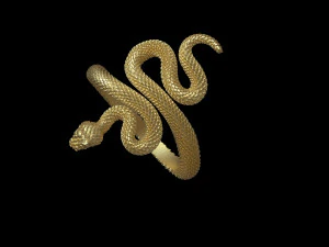 Ring snake 3D Print Model