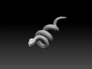 Serpiente Modelo de impresión 3D
