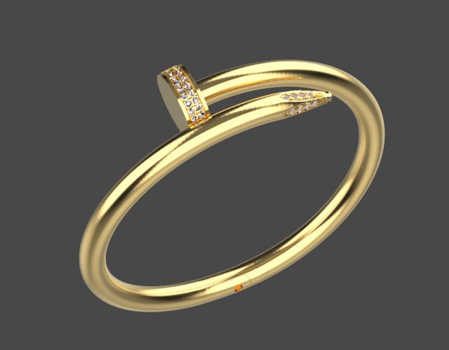 Bracelet Model do druku 3D .c4d .max .obj .3ds .fbx .stl .blend 