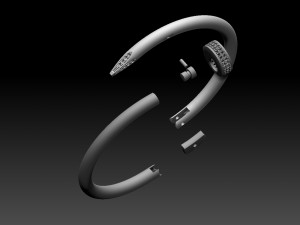 Bracelet Model do druku 3D