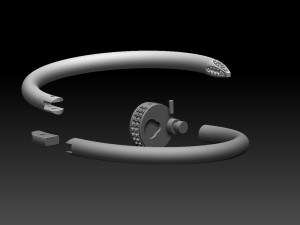 Bracelet Model do druku 3D