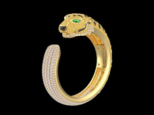 BRACELET TIGER 3D प्रिंट मॉडल