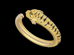 BRACELET TIGER 3D प्रिंट मॉडल