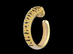 BRACELET TIGER 3D प्रिंट मॉडल