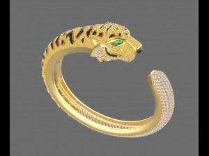 BRACELET TIGER 3D प्रिंट मॉडल