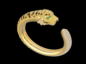 BRACELET TIGER 3D प्रिंट मॉडल