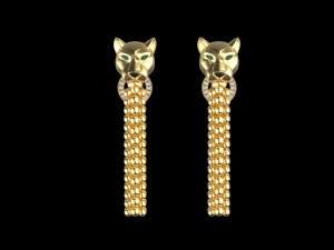 Earrings 3D Принт Модель
