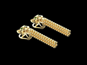 Earrings 3D Принт Модель
