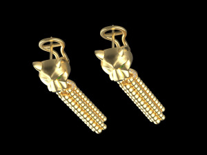 Earrings 3D Принт Модель
