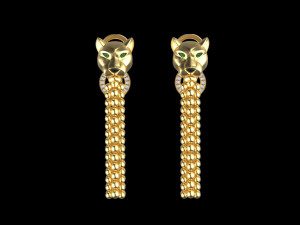 Earrings 3D Принт Модель