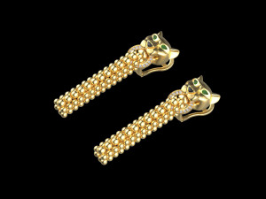 Earrings 3D Принт Модель