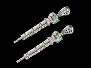 Earrings Modelo de impresión 3D