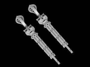 Earrings Modelo de impresión 3D