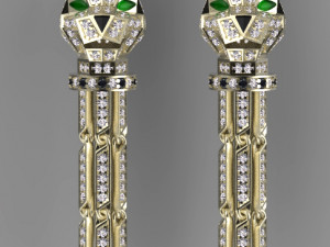 Earrings Modelo de impresión 3D