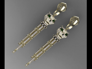Earrings Modelo de impresión 3D