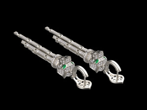 Earrings Modelo de impresión 3D