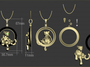 Pendant Modelo de impresión 3D