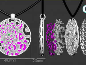 Pendant Modelo de impresión 3D