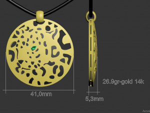 Pendant Modelo de impresión 3D