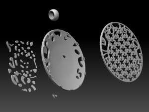 Pendant Modelo de impresión 3D