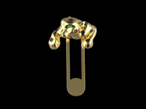 Cufflink tie clip Modelo de impresión 3D