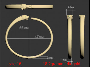 Bracelet Model do druku 3D
