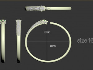 Bracelet 3D-Druckmodell