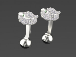 Cufflinks Modelo de impresión 3D