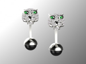 Cufflinks Modelo de impresión 3D