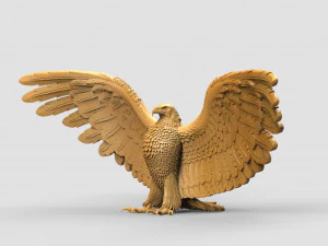 イーグル 3Dプリントモデル
