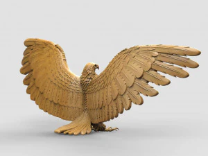 Eagle 3D Print Model