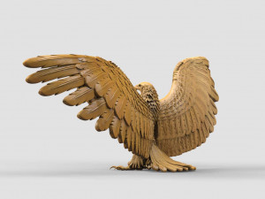 Eagle Modello di stampa 3D